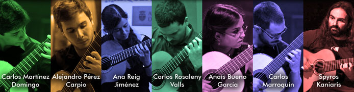 Concierto de alumnos de Guitarra del CSMV