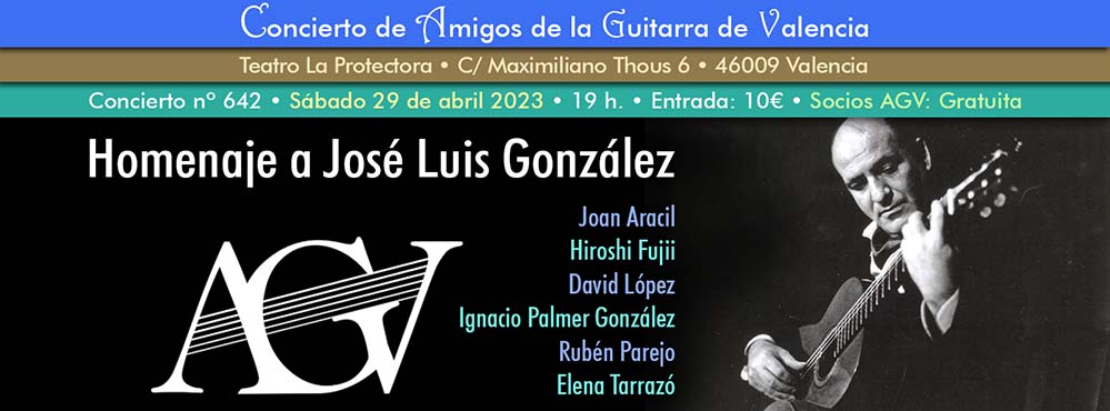 Concierto de AGV. Homenaje a José Luis González