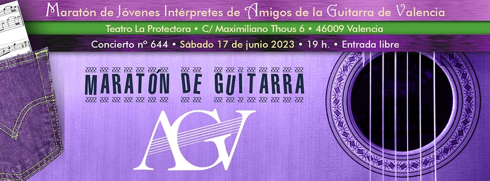 Maratón de Jóvenes Intérpretes de Amigos de la Guitarra de Valencia