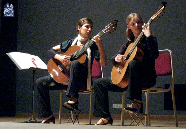 Arabesque Guitare Duo en el concierto de Amigos de la Guitarra de Valencia
