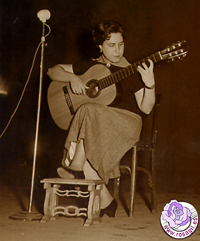 1955: Rosa Gil, concierto
