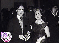 Con John Williams, en septiembre de 1961